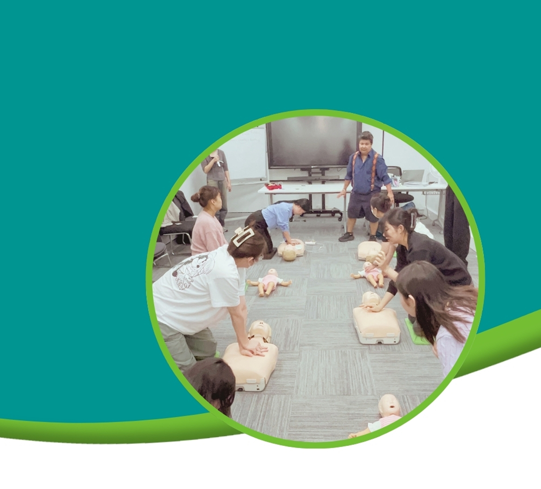 first aid header for mobile